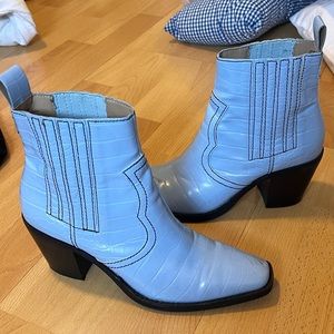 Steve Madden blue ankle boots